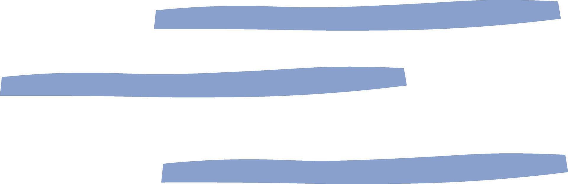 Abstract Wavy Lines Composition vector
