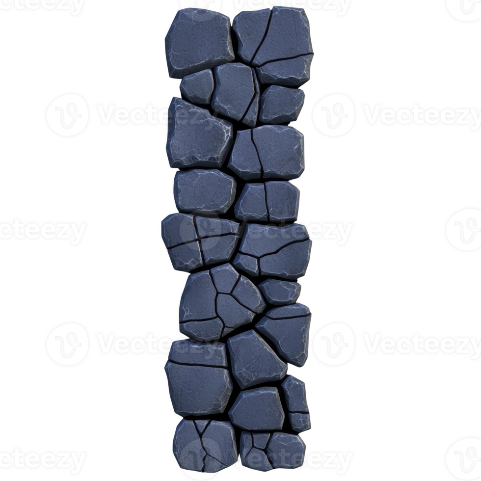 A vertical arrangement of irregularly shaped blue stones creates textured, natural pattern. stones are closely fitted, forming column like structure with visible cracks and shadows png