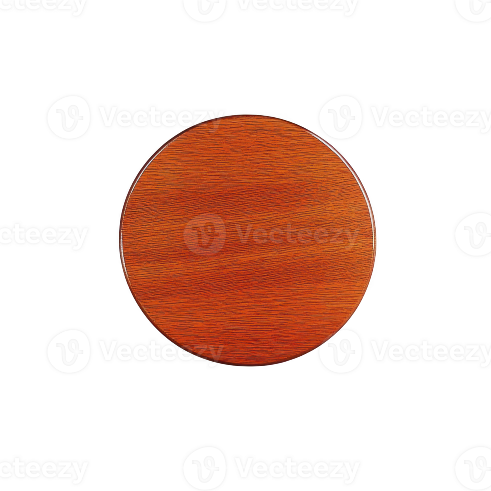A vibrant orange circular object with textured surface, possibly coaster or decorative item, isolated on transparency background. bright color and simple design create modern aesthetic png