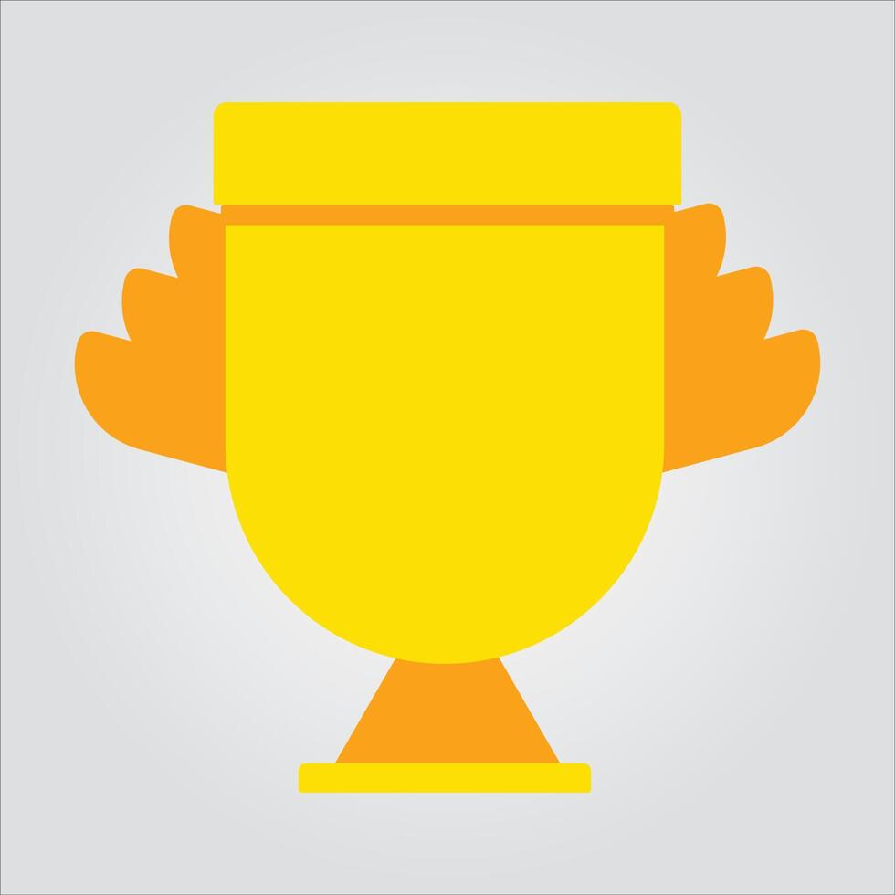 Competition Wings Trophy vector