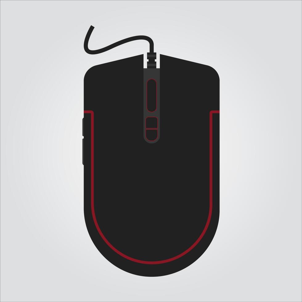 Computer Gaming Mouse vector