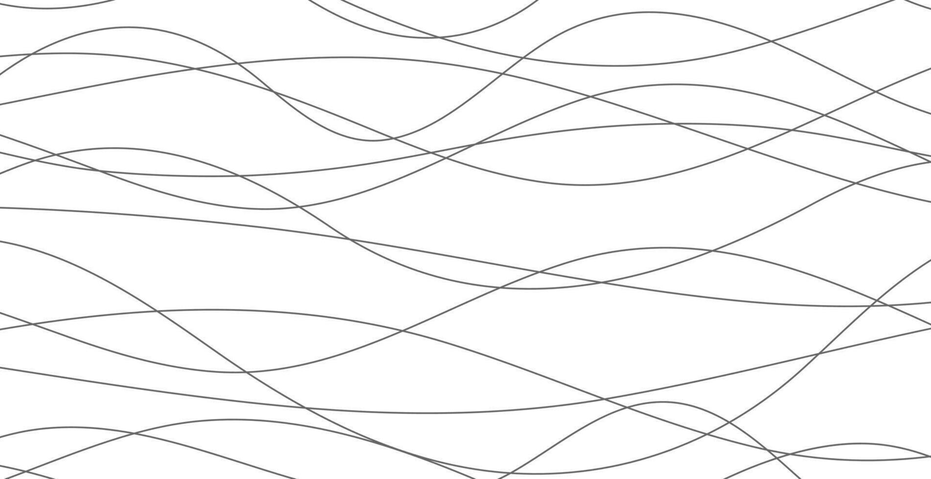 Wave line smooth white background vector