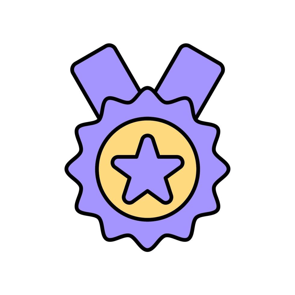 Icon a official, isolated against a clean background.. vector