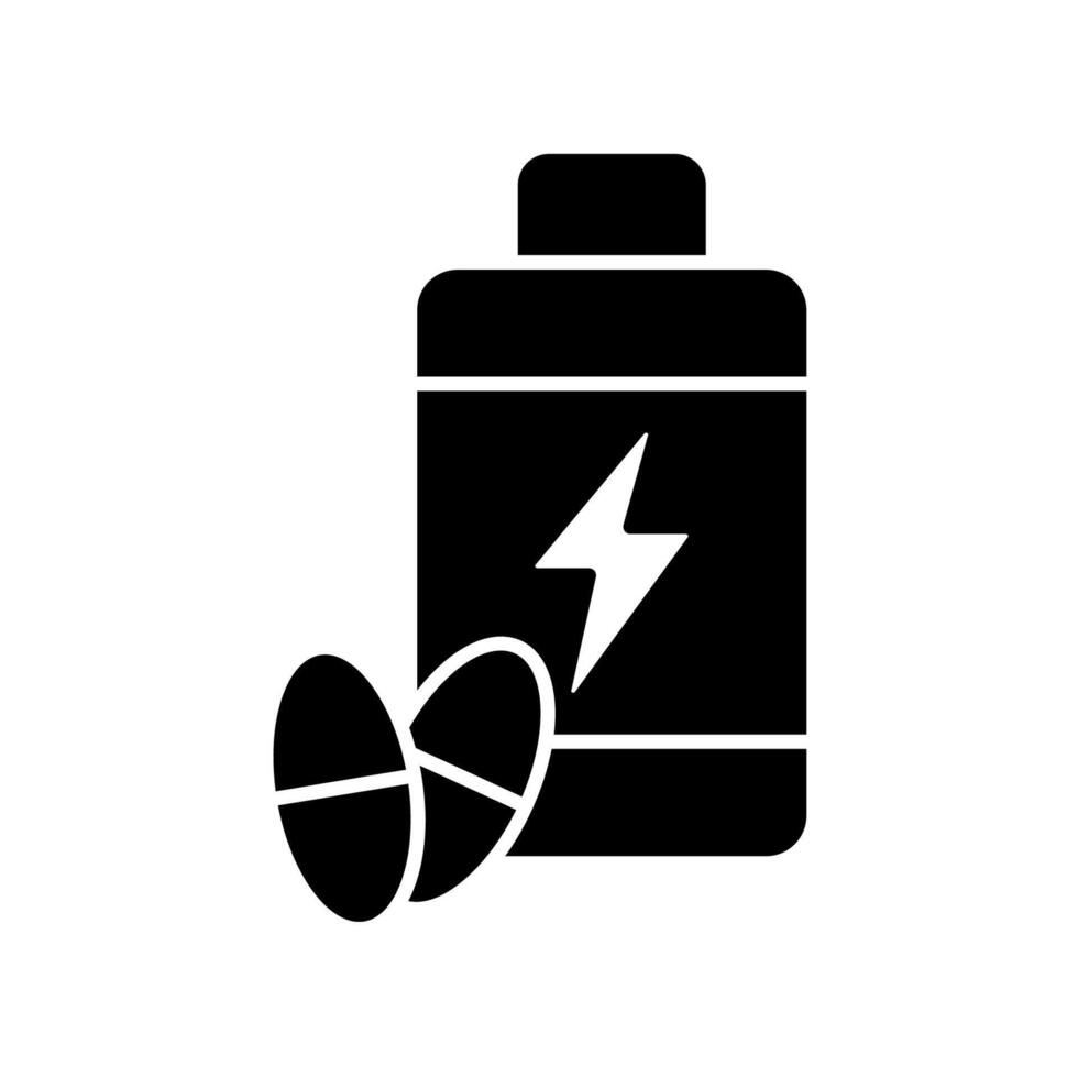 Icon a vitamin vector