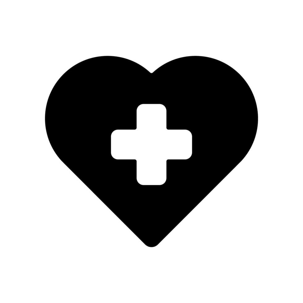Icon a health, isolated against a clean background, vector