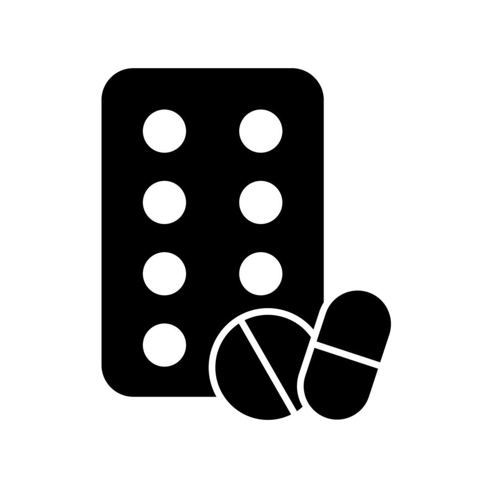 Icon a medicine, isolated against a clean background. vector