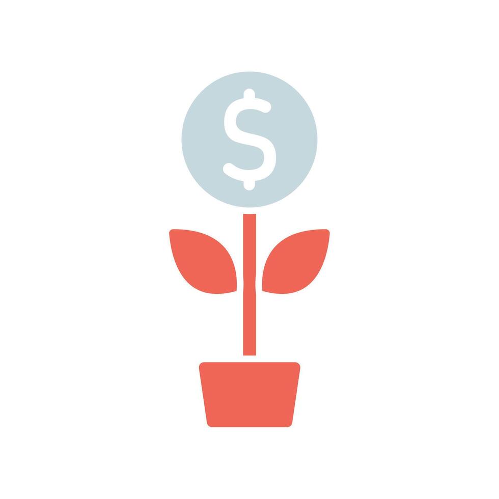 Icon a investment vector
