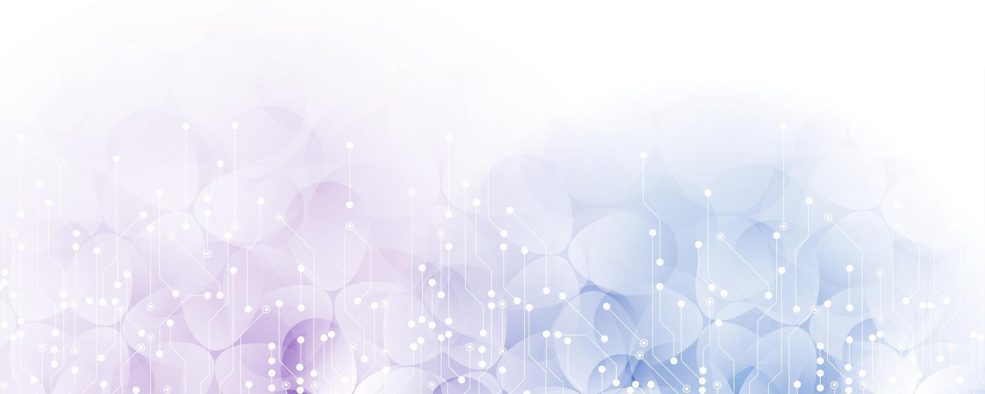 Technology innovation background of global business solution vector