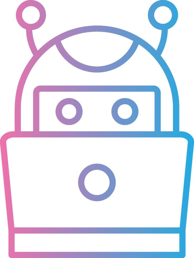 Bot Polished Design Token vector