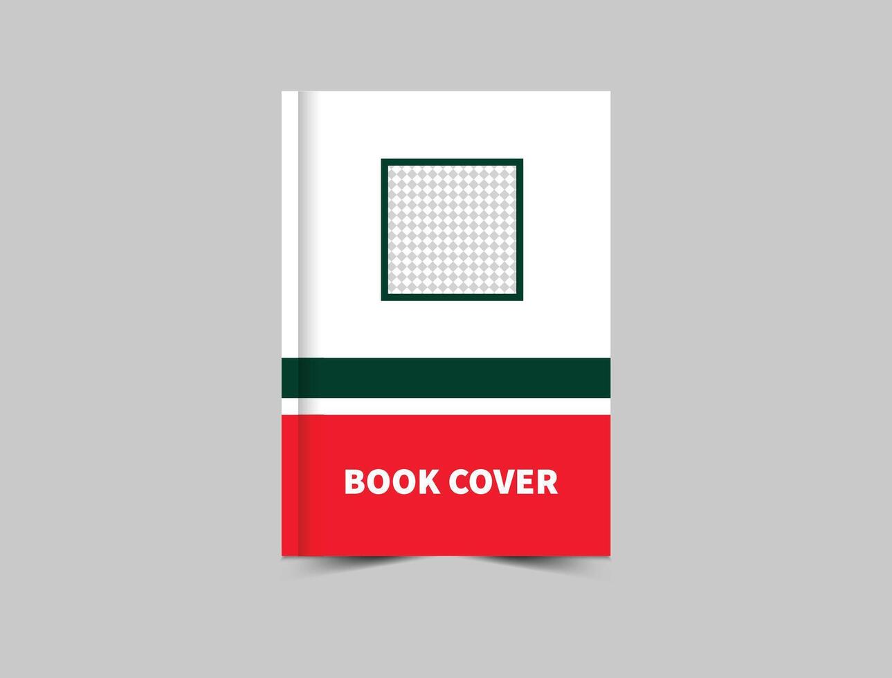 Book Cover Template Design Green and Pink Annual Report Magazine notebook Illustration vector