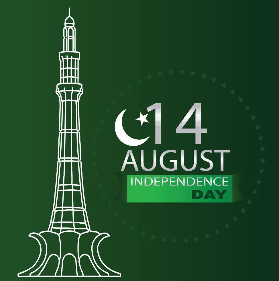 Independence Day celebration vector
