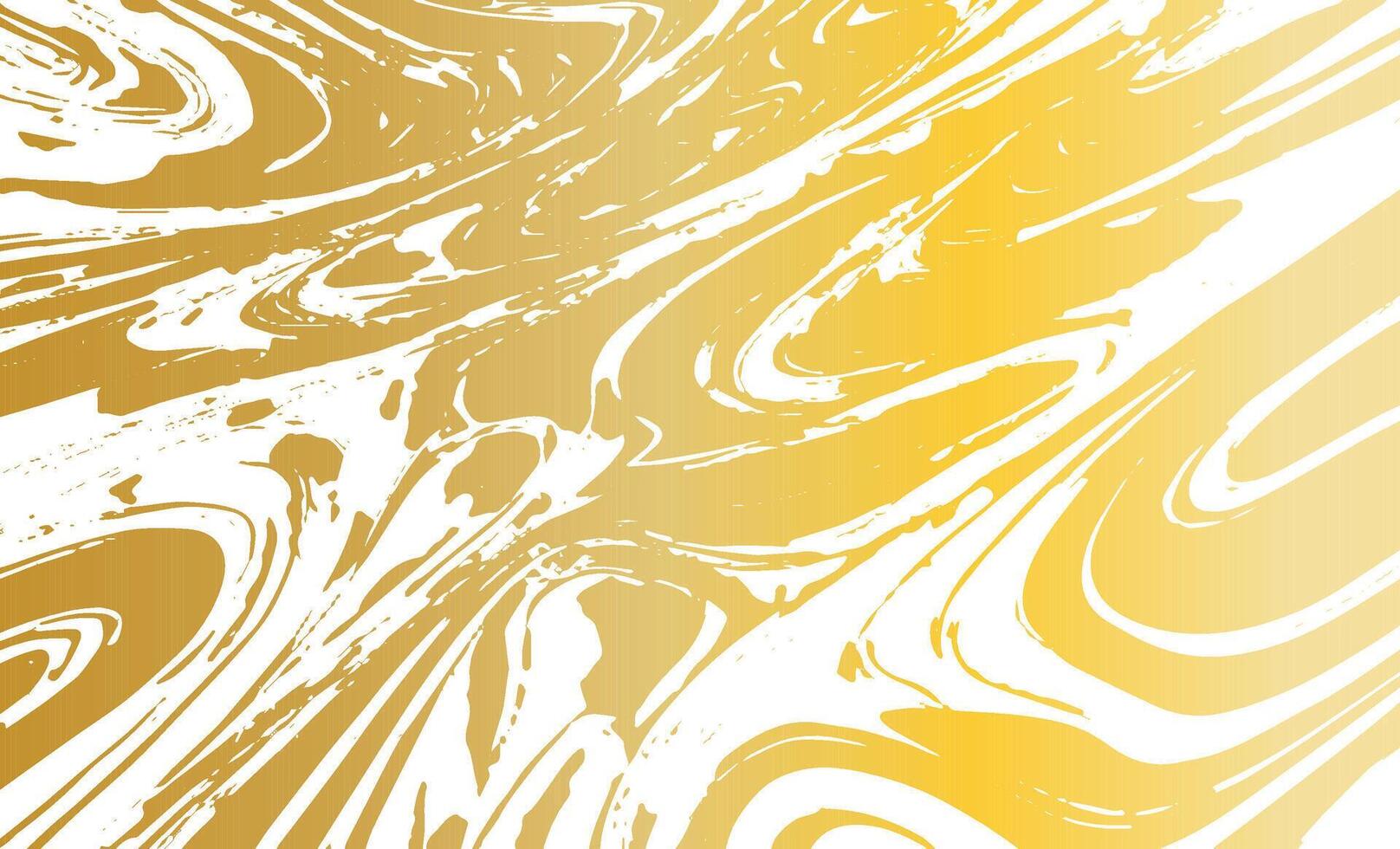 a gold and white marble background with swirls vector