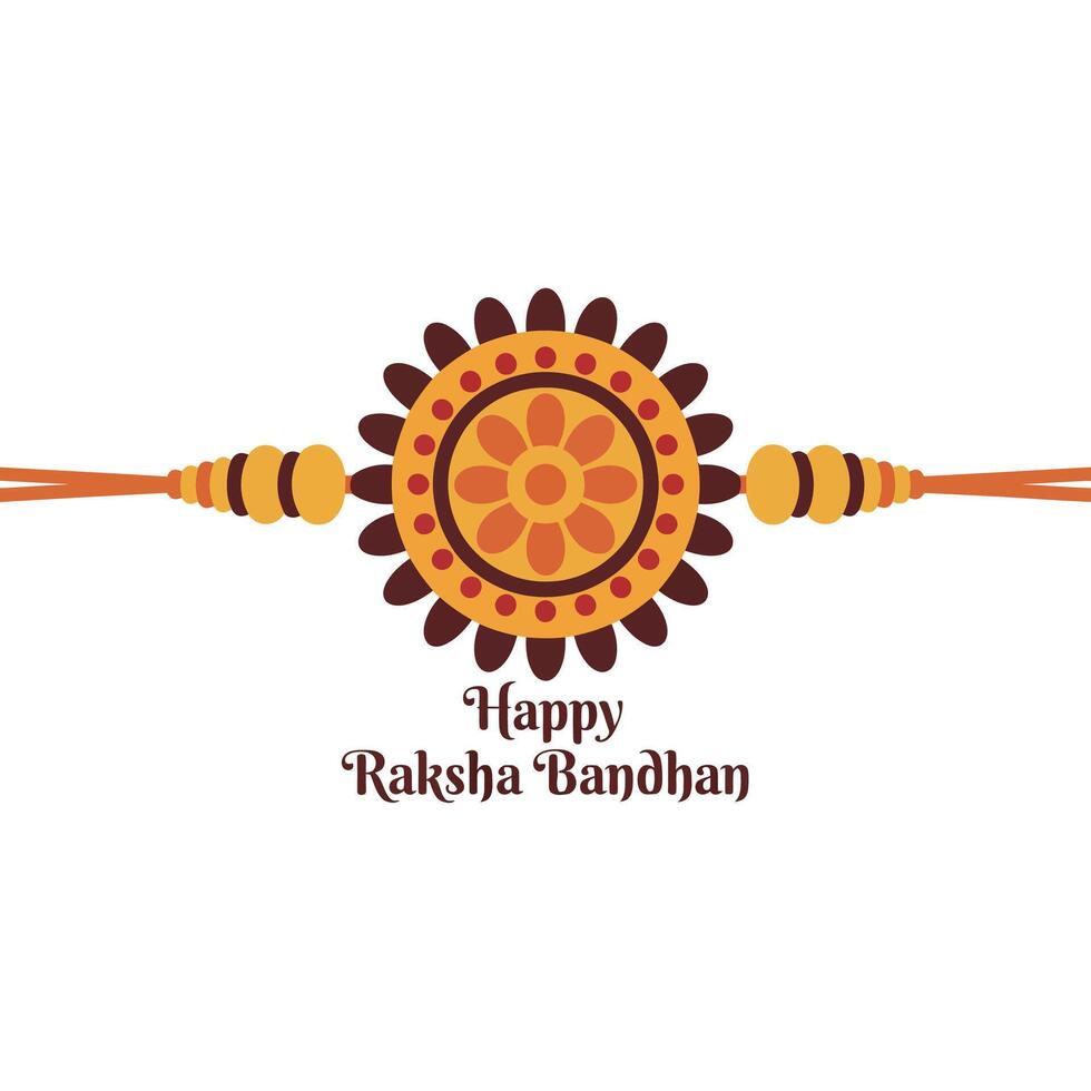 High-Resolution Raksha Bandhan Art. vector