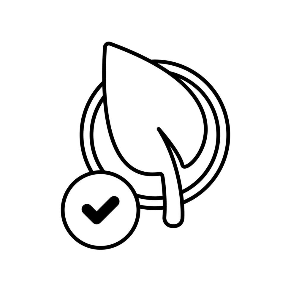 Icon a ecological vector