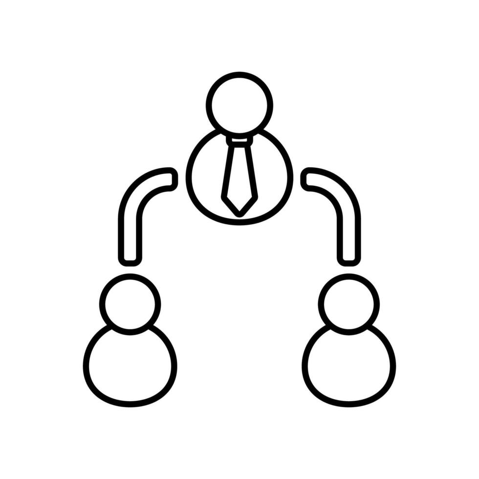 Icon a delegation vector