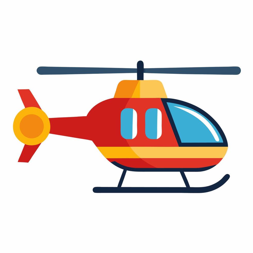 Helicopter icon illustration vector