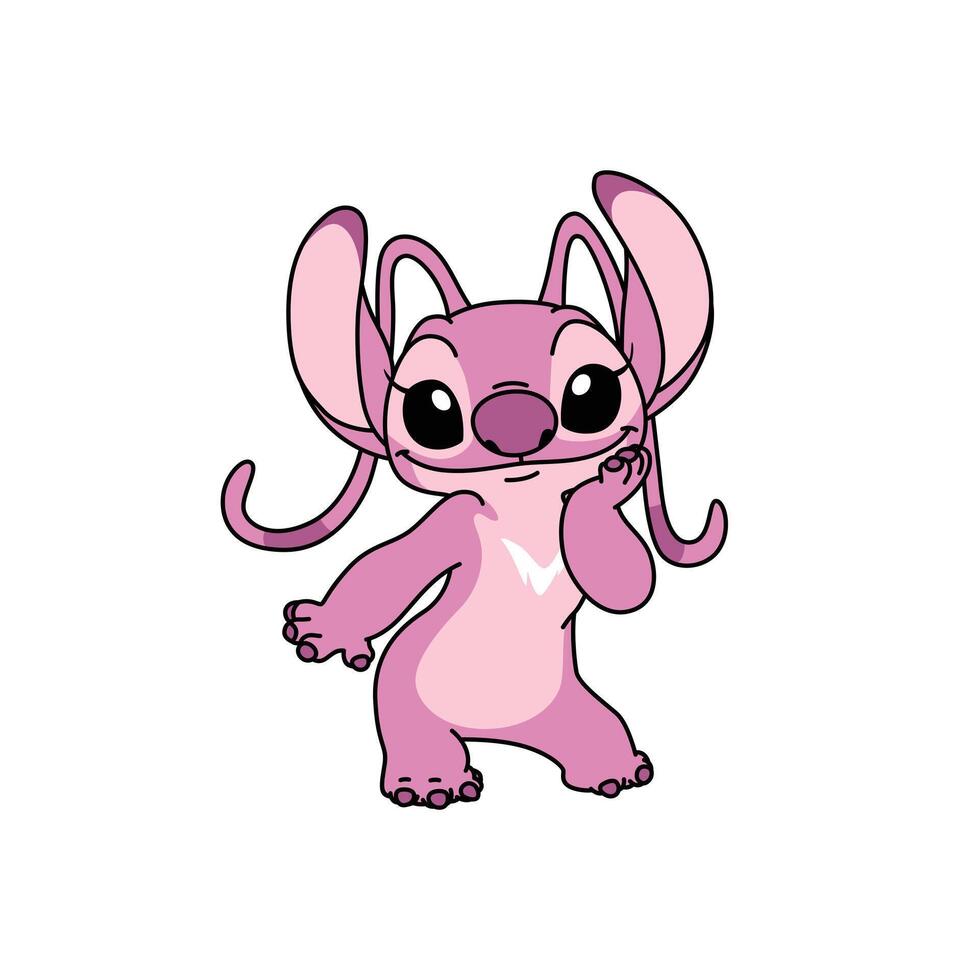 Angela Stitch Character vector