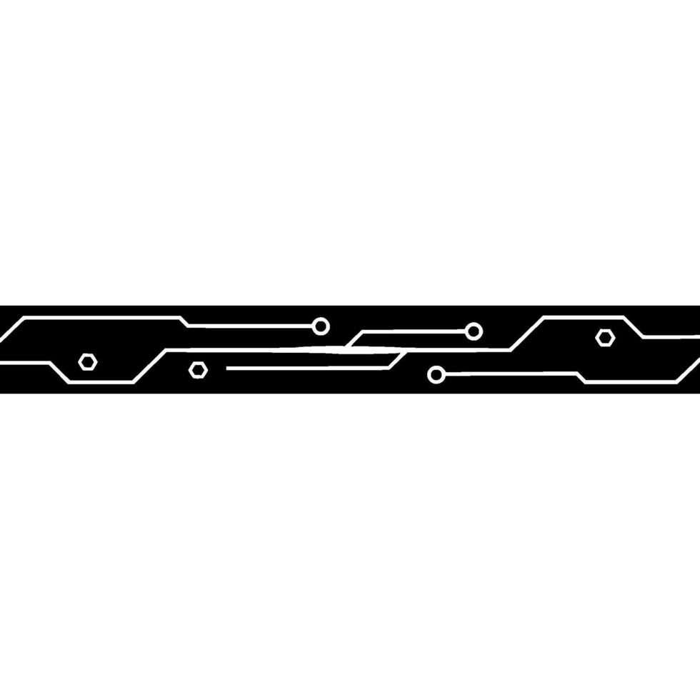 Modern Circuit Board Minimalist Tech Background vector