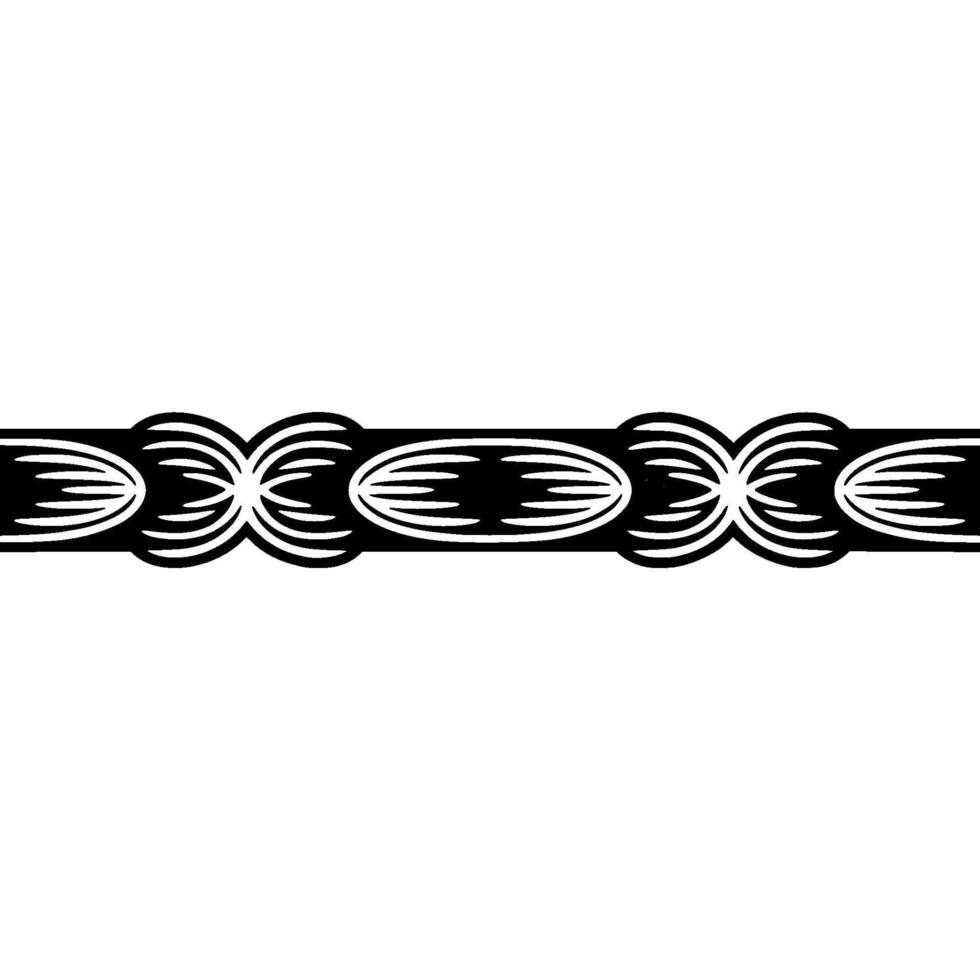 Abstract Geometric Border On Light Gray Background vector