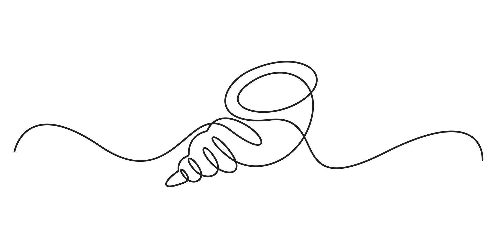One continuous line drawing of sea shell, Set of sea shells. Sea shells, mollusks, scallop, pearls. Tropical underwater shells one line art, Pearl in a seashell single line art. Graphic illustration vector