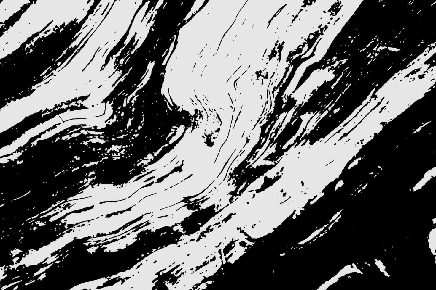 black and white abstract, painting with a wave pattern vector