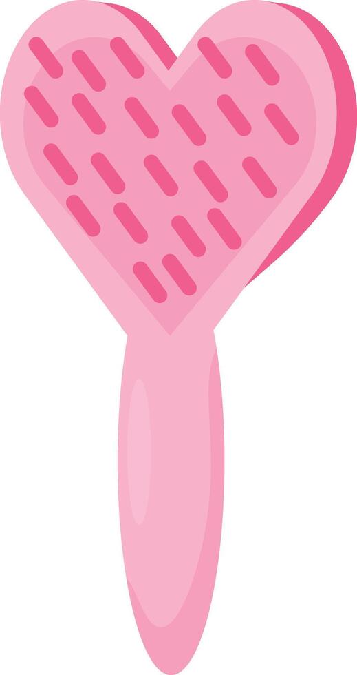 Pink Heart Brush vector