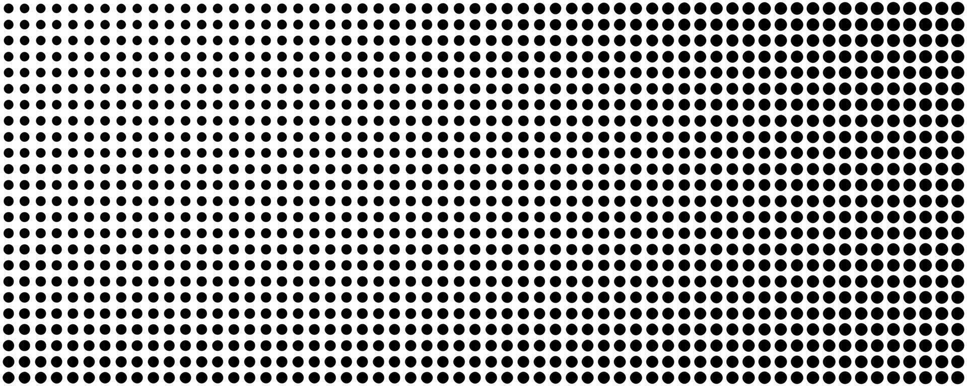 Dots background black white color vector