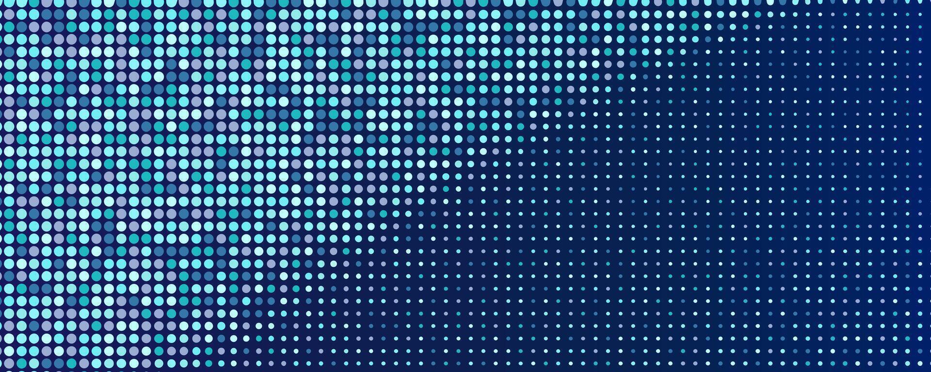 Digital technology dotted background vector