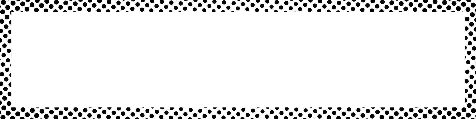 Dotted frame halftone rectangle grain vector