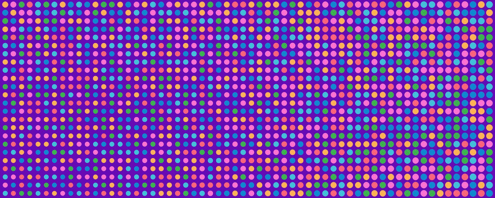 Dotted background bright colorful flat style vector
