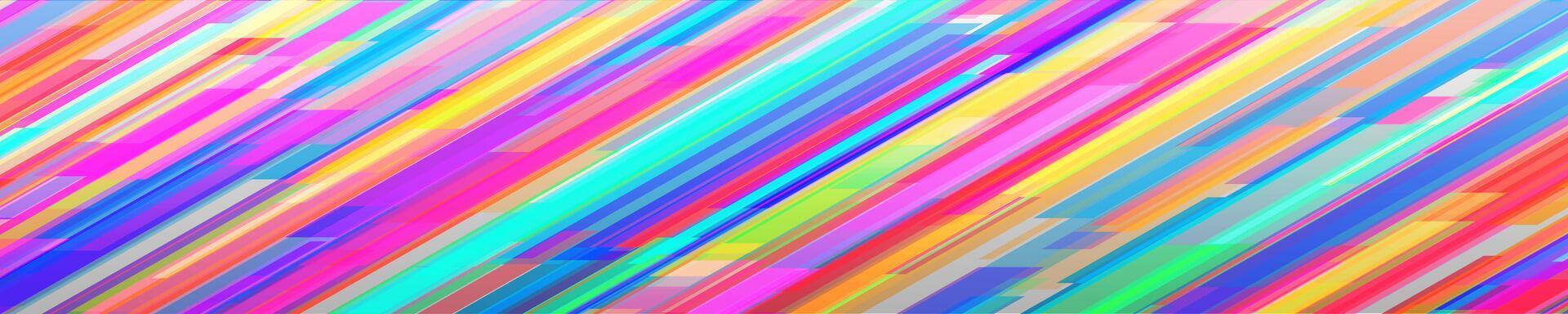 Abstract background summer fun bright colorful line vector