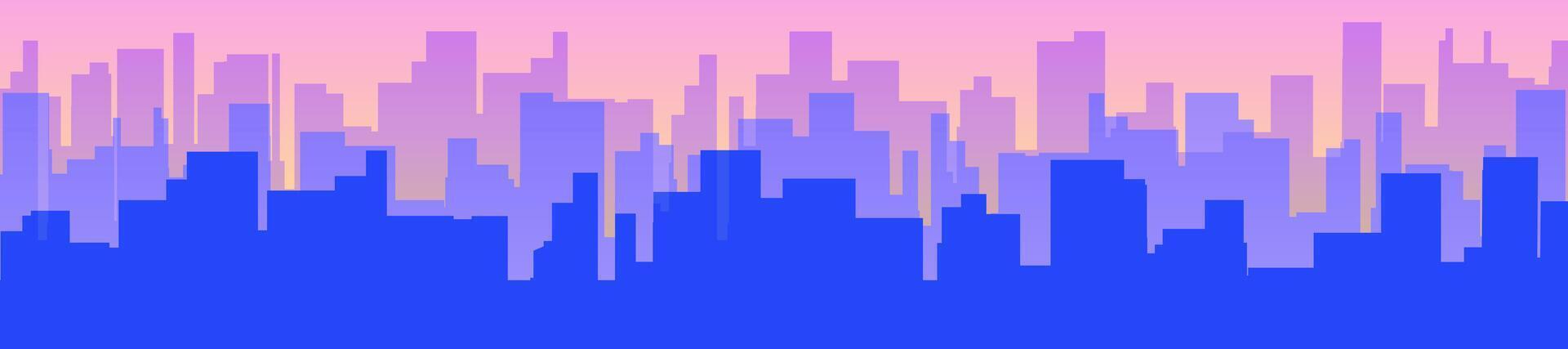 Cityscape abstract background architectural for project vector