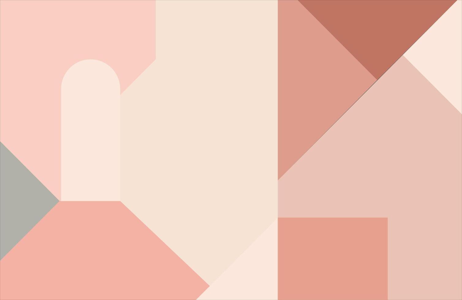 Abstract minimal simple poster design for decoration vector