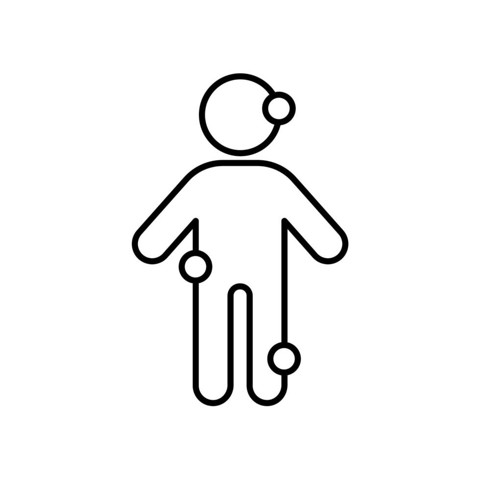 Icon a symptoms vector