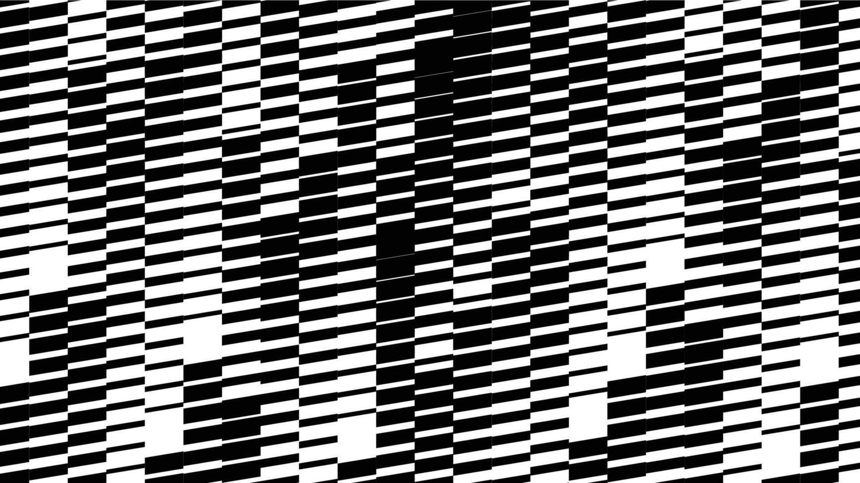 Abstract geometric seamless pattern with wave fading lines, tracks, halftone stripes. Extreme sport style illustration, urban art. Trendy monochrome graphic texture. Best pattern print vector