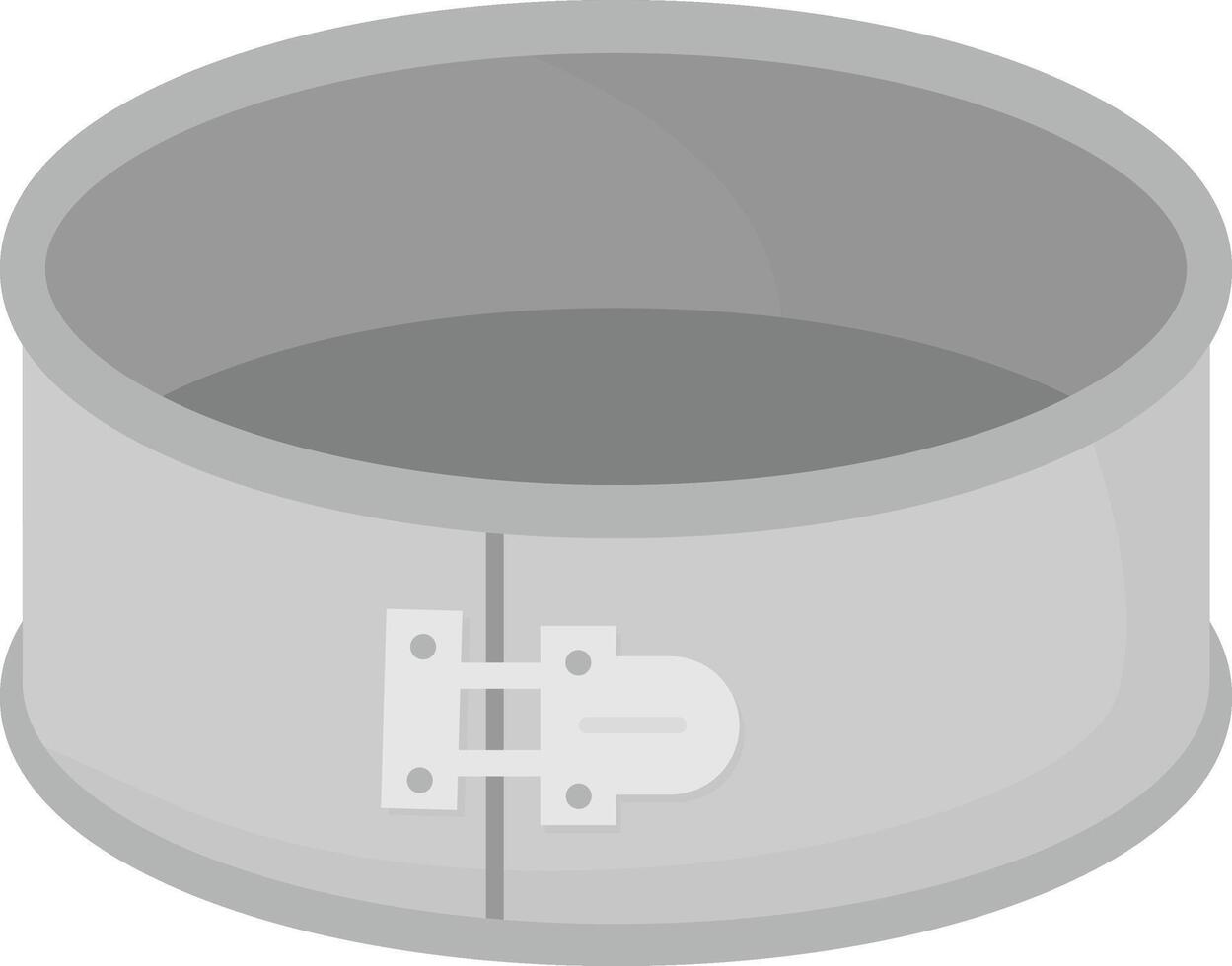 Empty Baking Pan vector