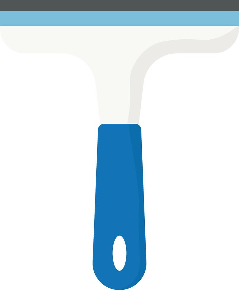 Blue Window Squeegee vector