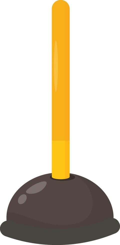 Toilet Plunger Tool vector
