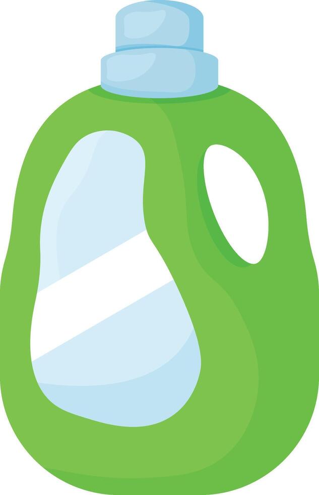 Green Liquid Detergent vector