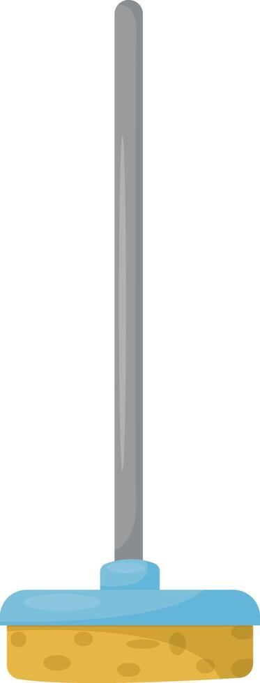Silver Floor Brush vector
