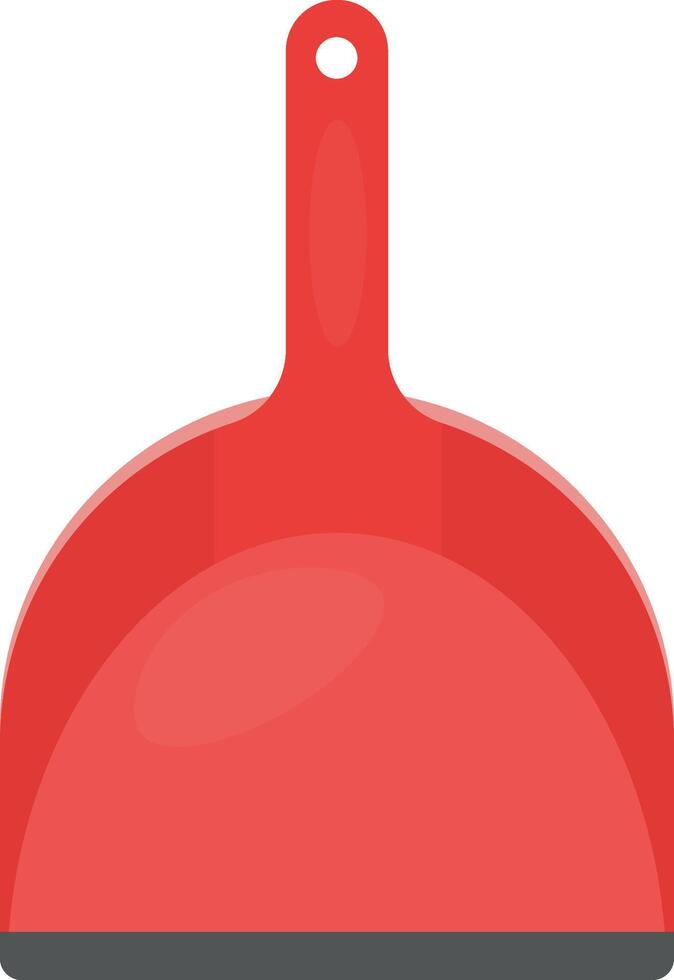 Red Dustpan Set vector