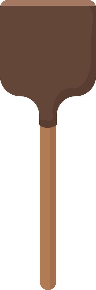 Brown Spatula Utensil vector