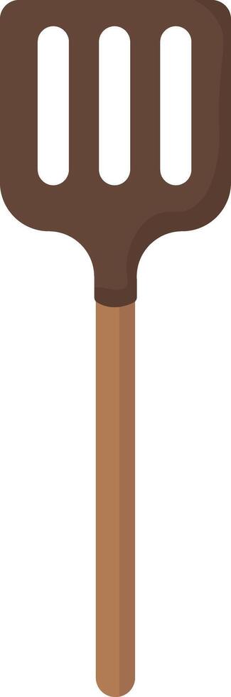 Slotted Spatula Utensil vector