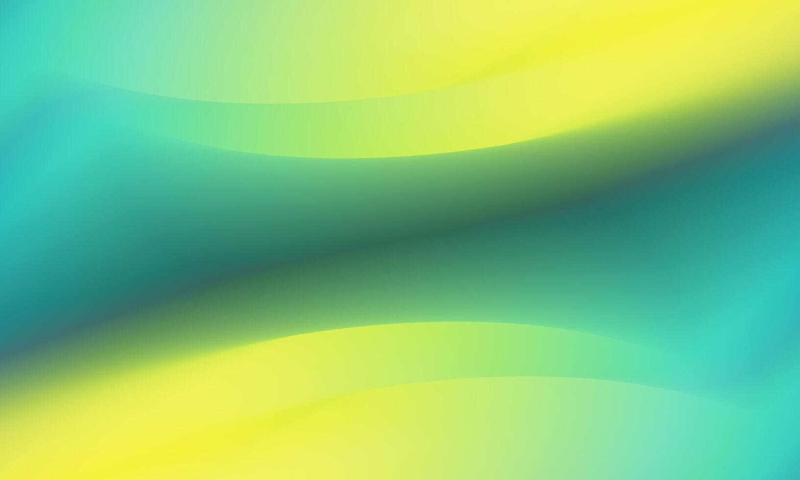 Abstract Dynamic Gradient Background. Soft Green and Yellow Fluid Color Gradient. Design Template For ads, Banner, Poster, Cover, Web, Brochure, Wallpaper, and flyer. vector