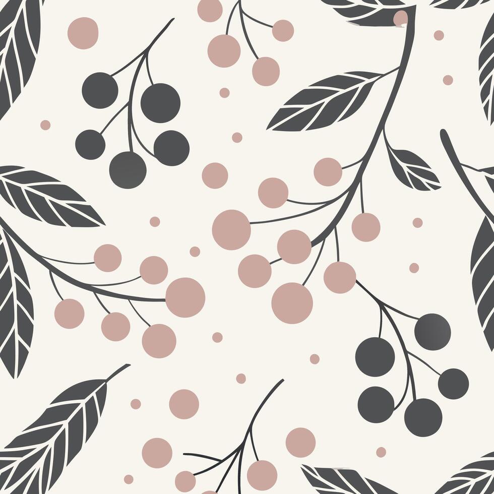 A seamless Scandinavian-inspired pattern of hand-painted pastel dots in soft beige, pink, gray, and white, arranged randomly for a natural, playful feel vector