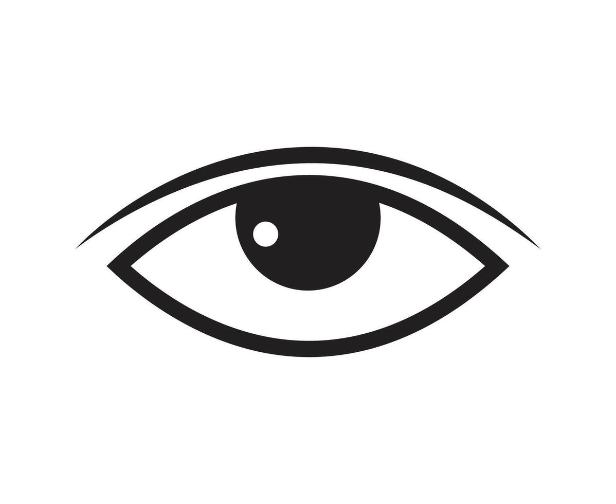 Beautiful man Eye icon vector