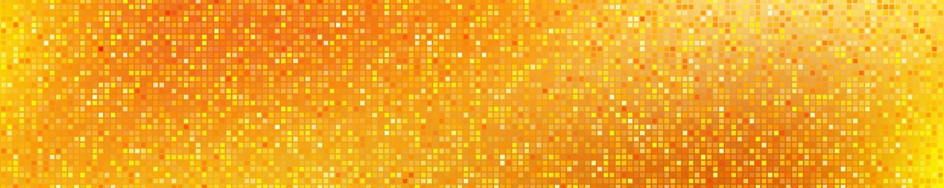 Gold glitter shining style banner for design project vector