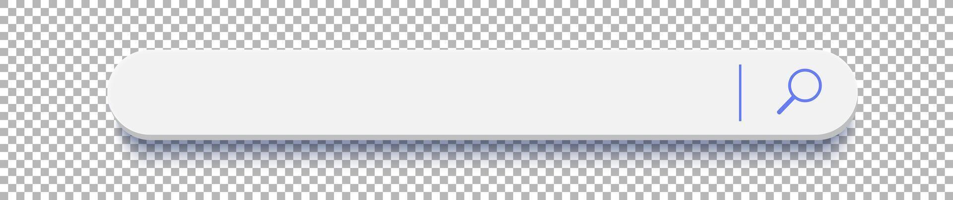 3d search bar Internet browser engine on background vector