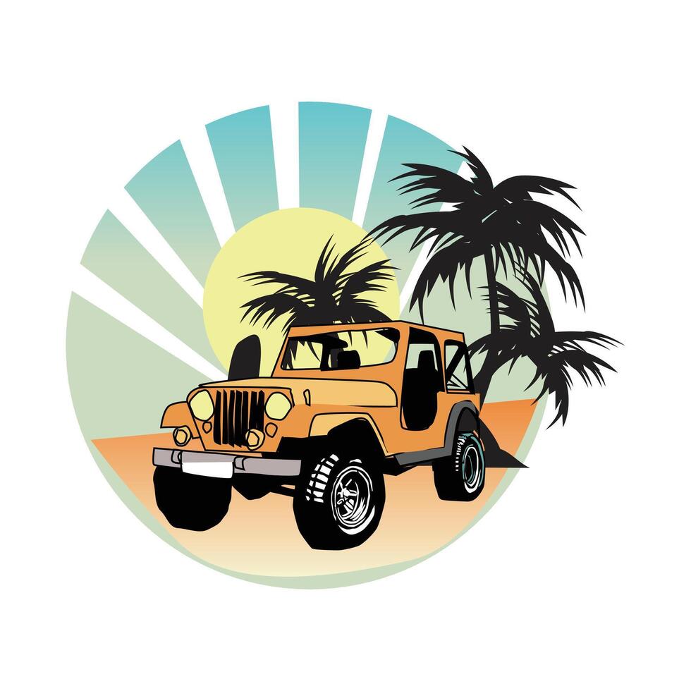Summer Beach Adventure Journey Trip vacation Sign vector