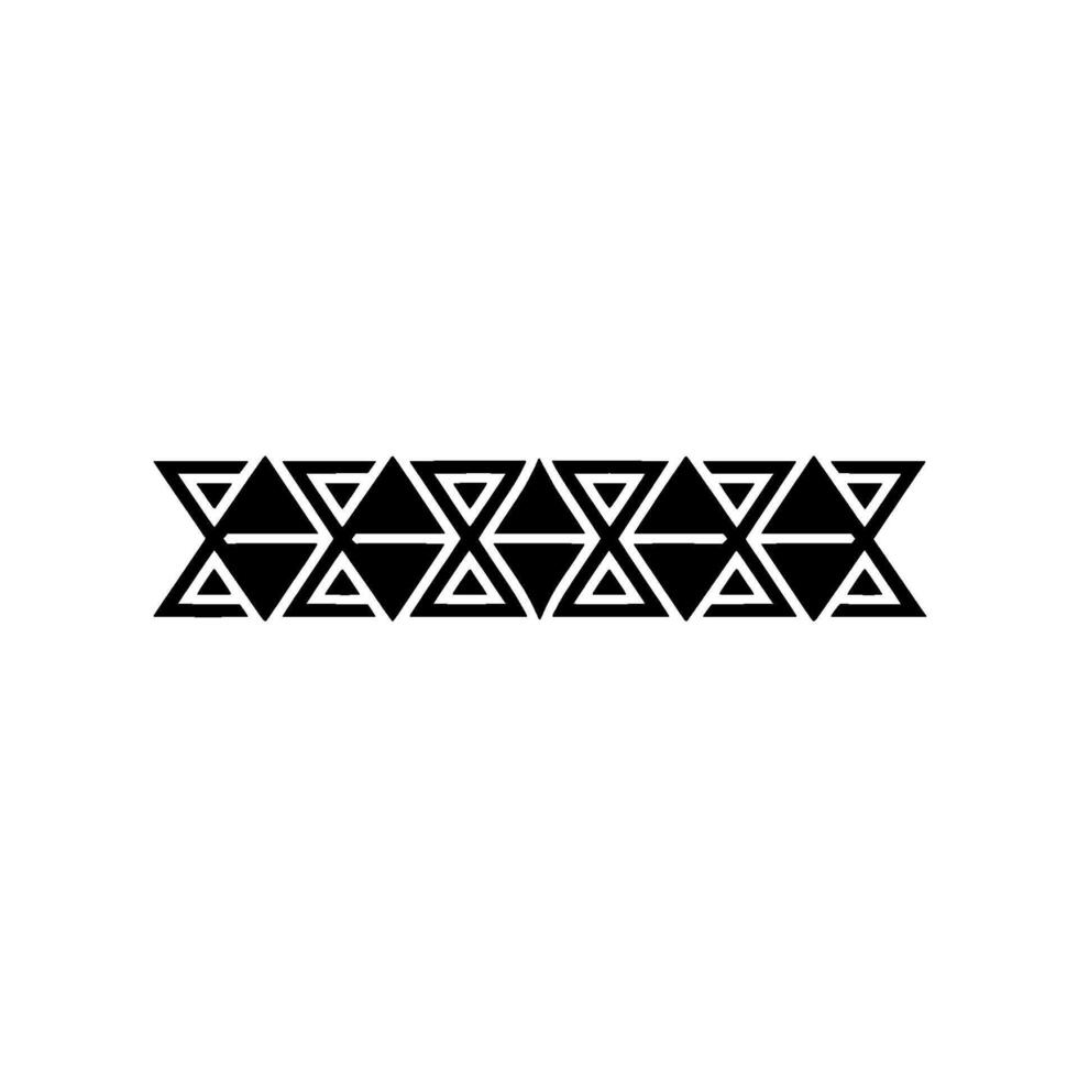 Minimalist Geometric Pattern Black Triangles on White Background vector